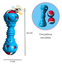 MORDILLO PESA DOBLE PELOTA TENNIS (MC113)