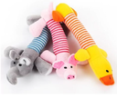 PELUCHE ALARGADO ANIMALITO RAYADO 
